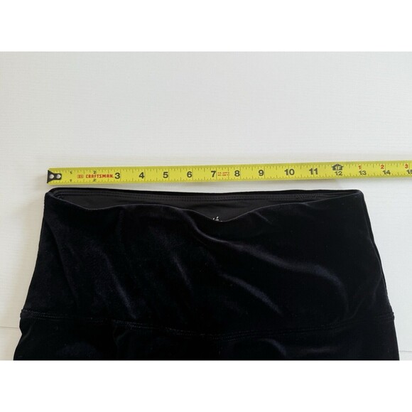 Lysse Mara Velvet Legging black size M medium velour pull on stretch - Picture 5 of 8